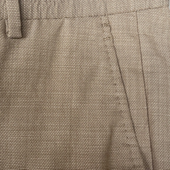 Tiger of Sweden Men's Trousers, Tenuta Wool Suit Pants, Khaki /Beige, Size 38 - Picture 8 of 13